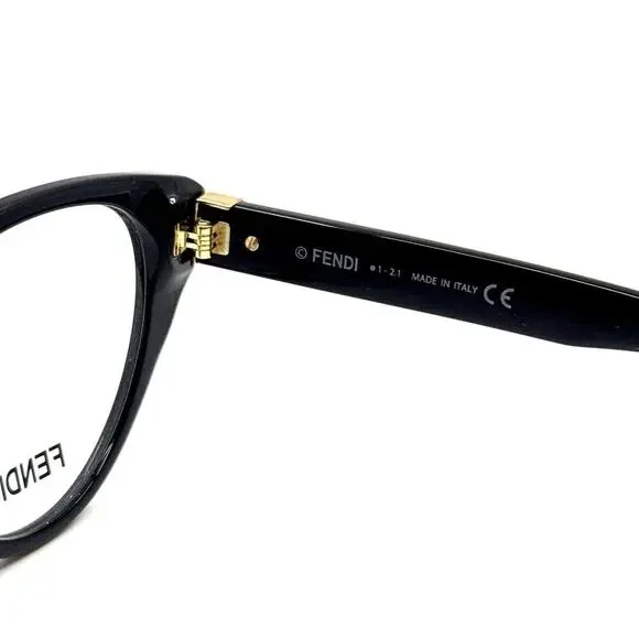 New, FENDI Eyeglasses FE50020I 001 Authentic